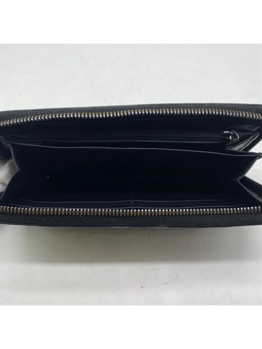 Gucci Wallet Guccissima Round Micro GG Leather Black - Picture 12 of 15